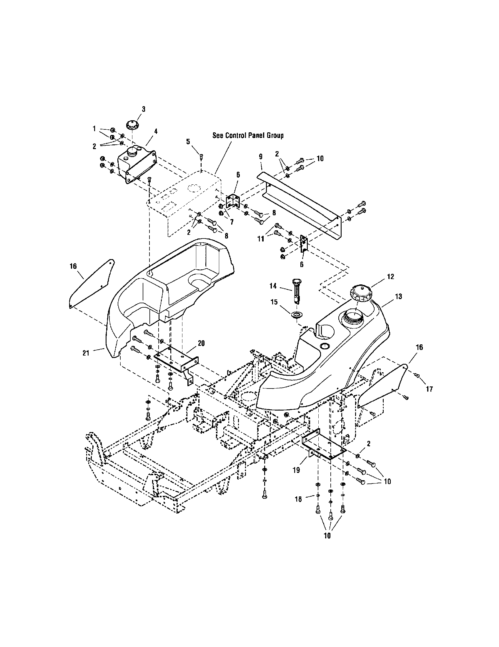 FUEL TANK MOUNT