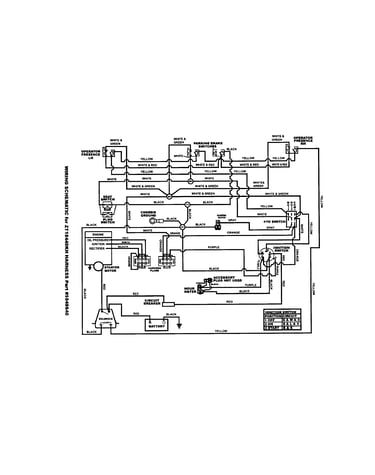 Wiring schematic 18 hp