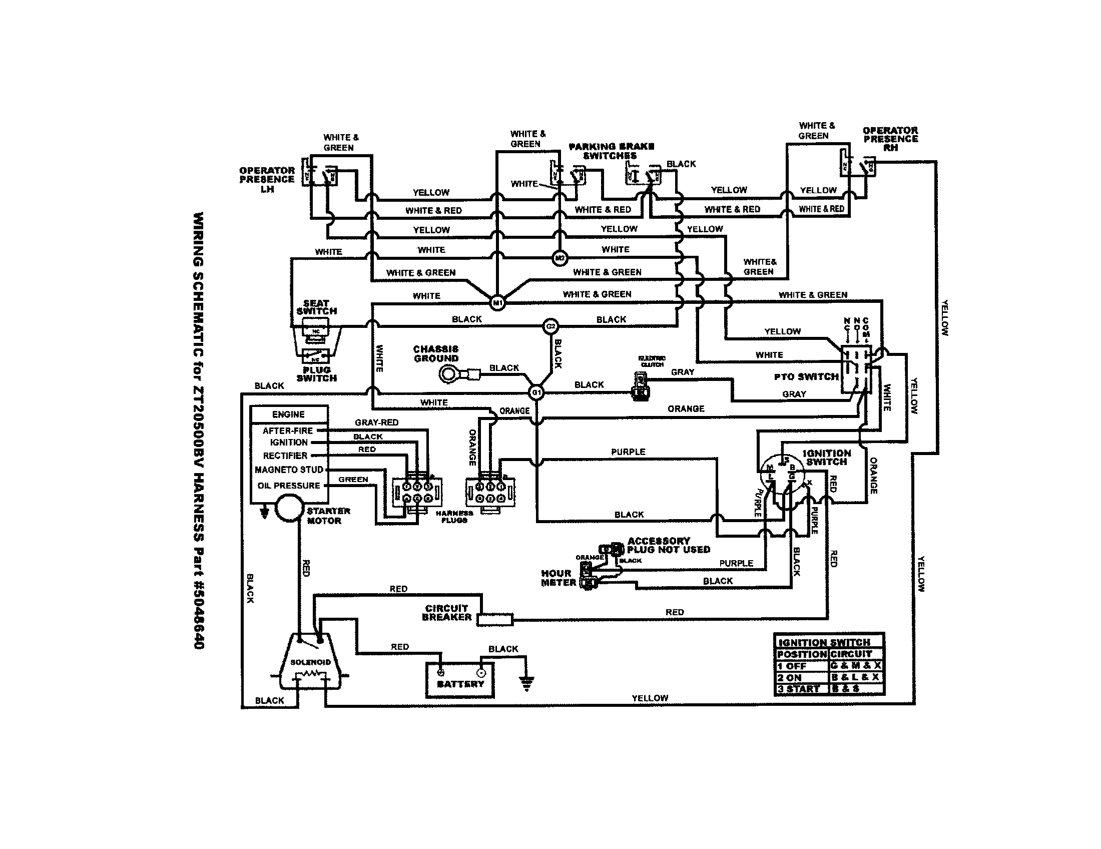 WIRING SCHEMATIC 20 HP