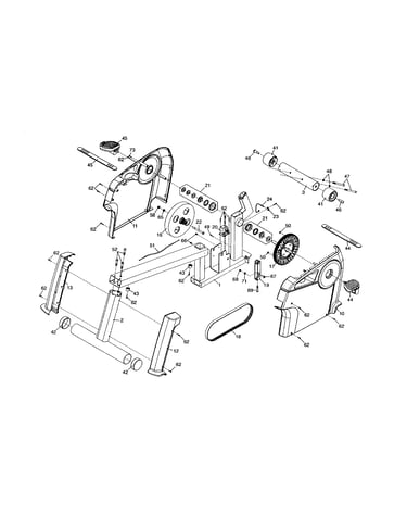 Frame/eddy mechanism