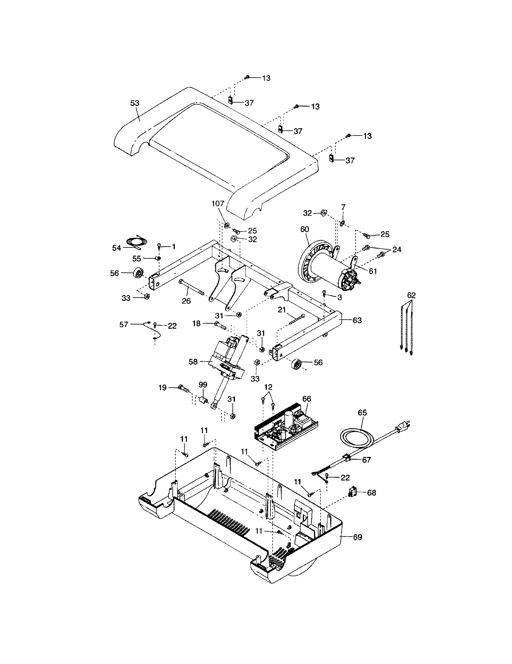 Hood/motor
