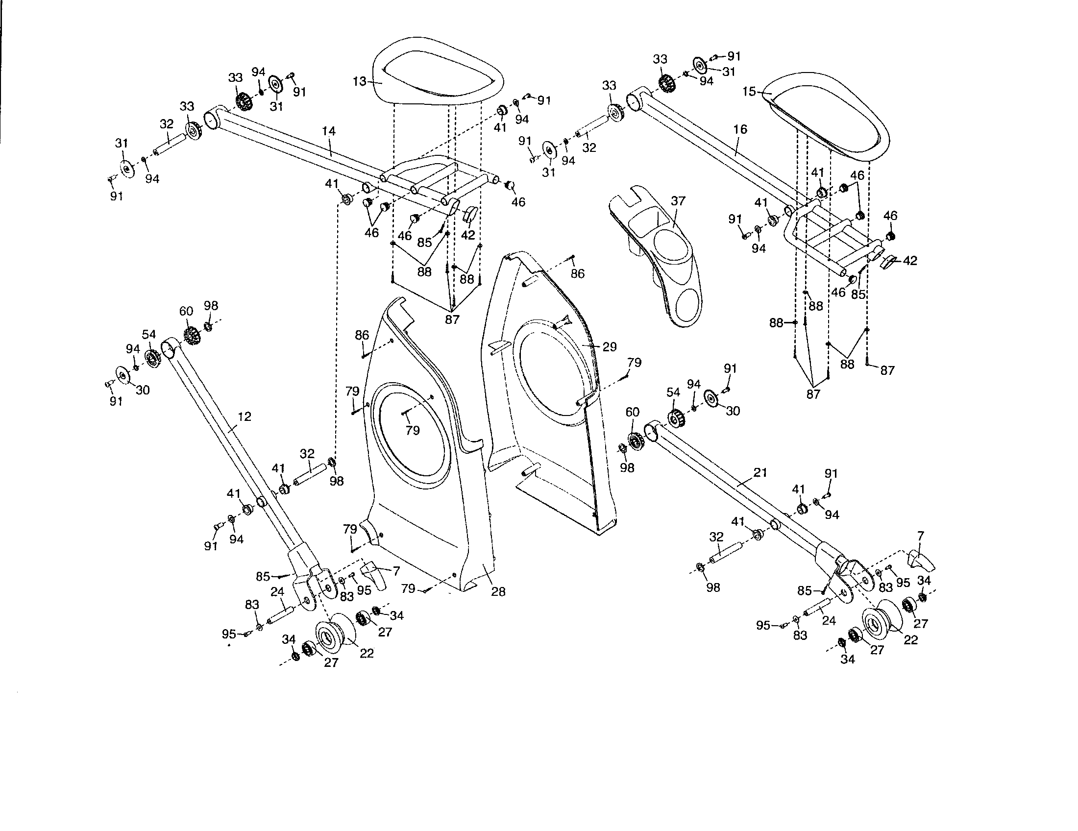 Pedals/rollers