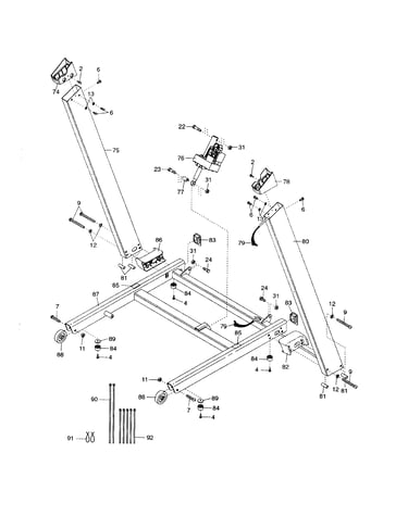 Base/uprights