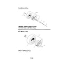 Snapper 500ZB2648 (5900731) wheel & tire diagram