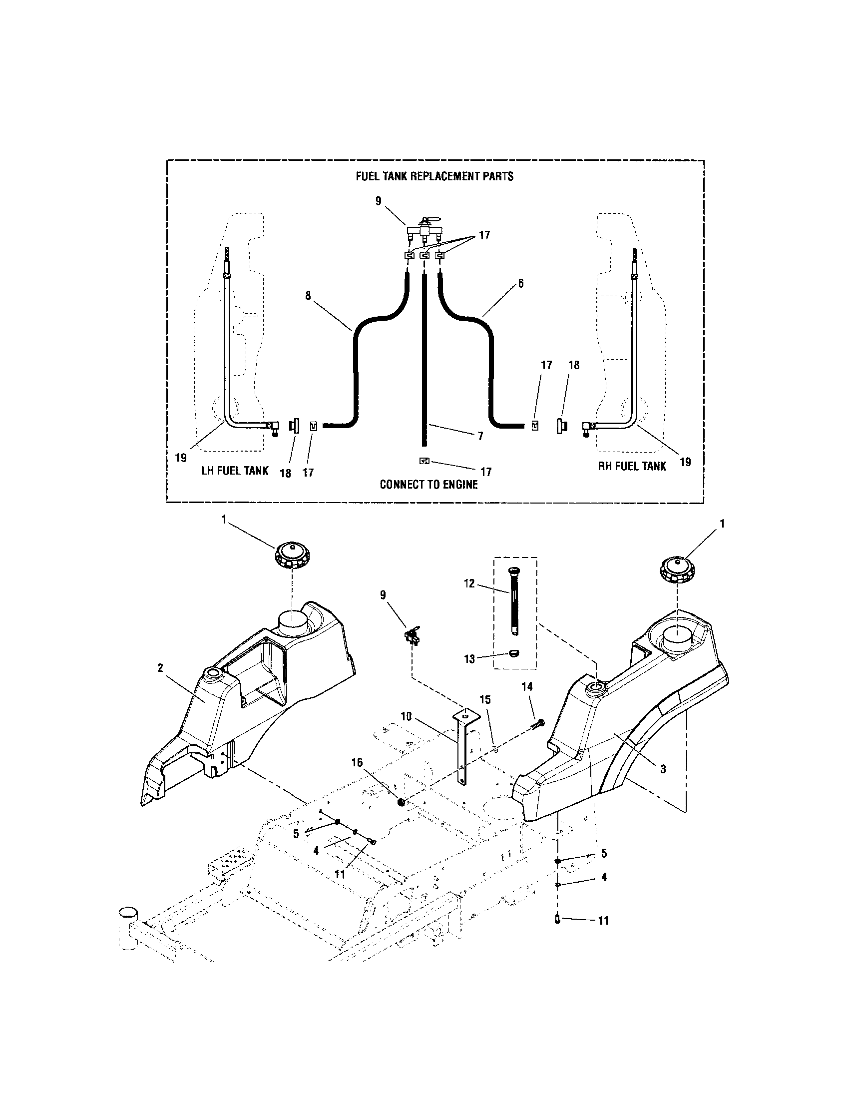 FUEL TANK/MOUNT