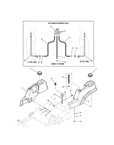 Fuel tank/mount
