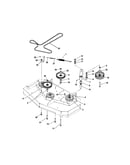 Pulleys/belts/idler arm