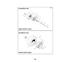 Snapper 355ZB2654 (5900748) wheels & tires diagram