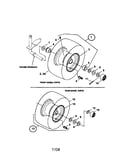 Wheels, front & rear