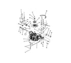 Snapper LT145H33FBV transmission (hydro drive) diagram