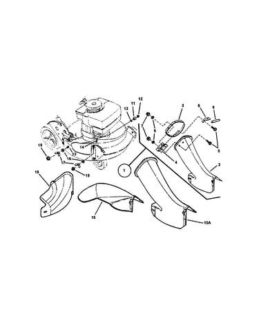 Side chute/adapter