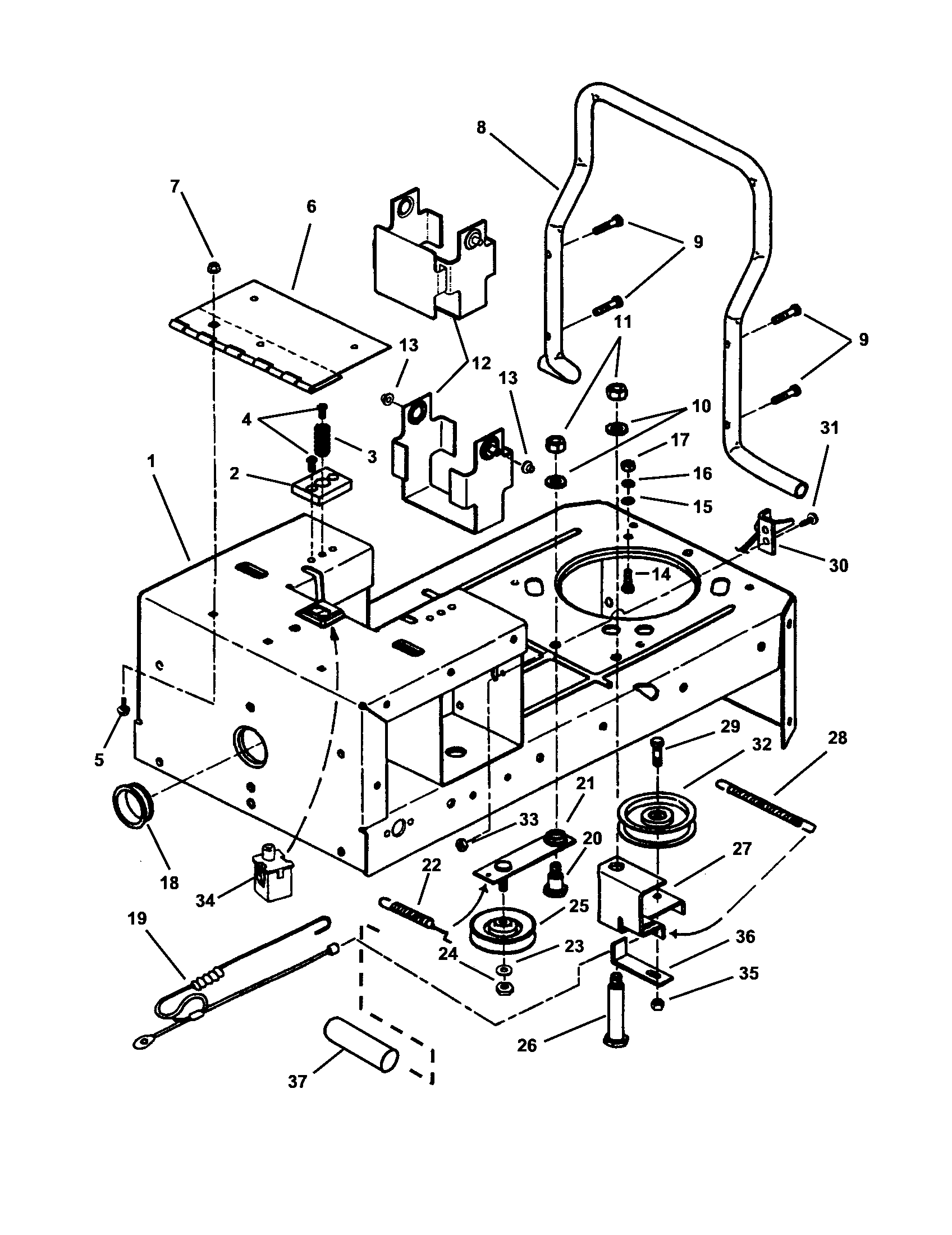 REAR FRAME