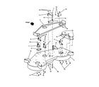 Snapper HZS16481BVE 48" mower deck sub-assembly diagram