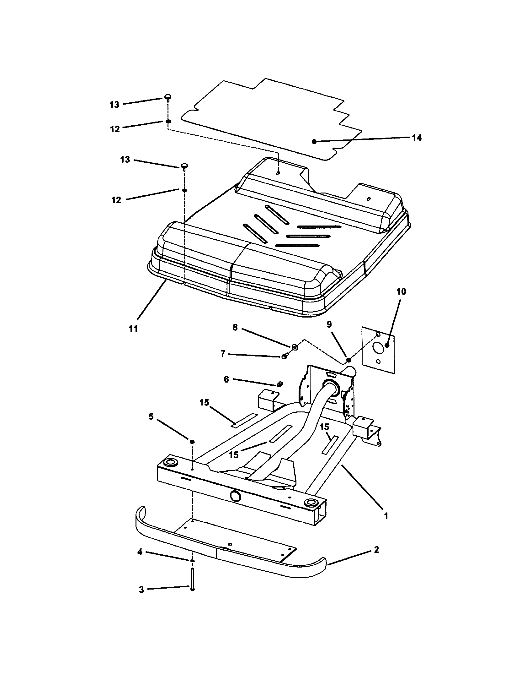 42" FRONT FRAME/COVER