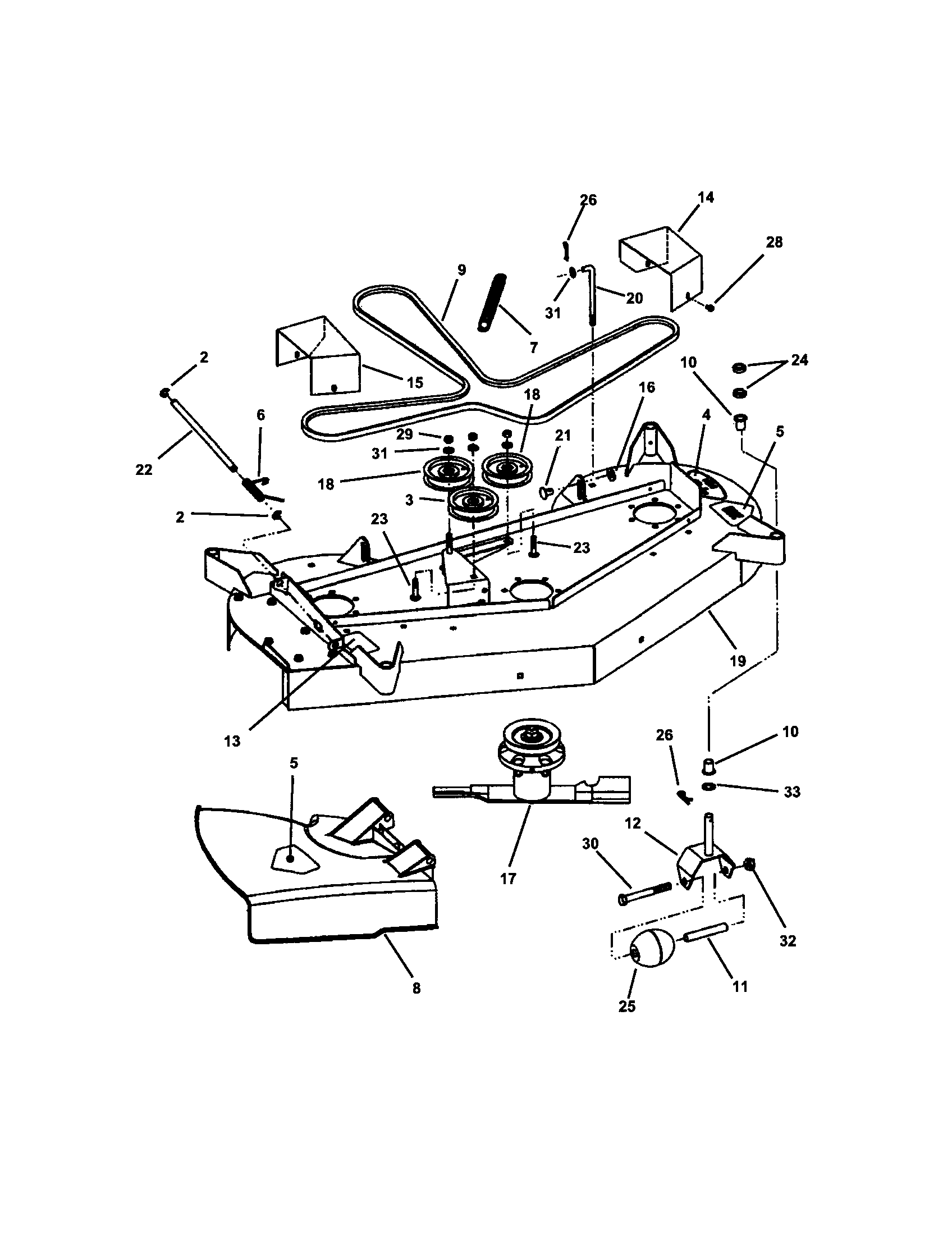 48" MOWER DECK (SERIES 3)(PART 2)