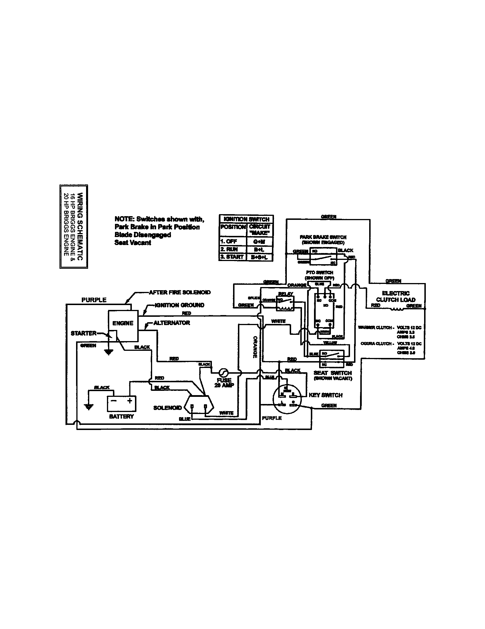 Wiring schematic