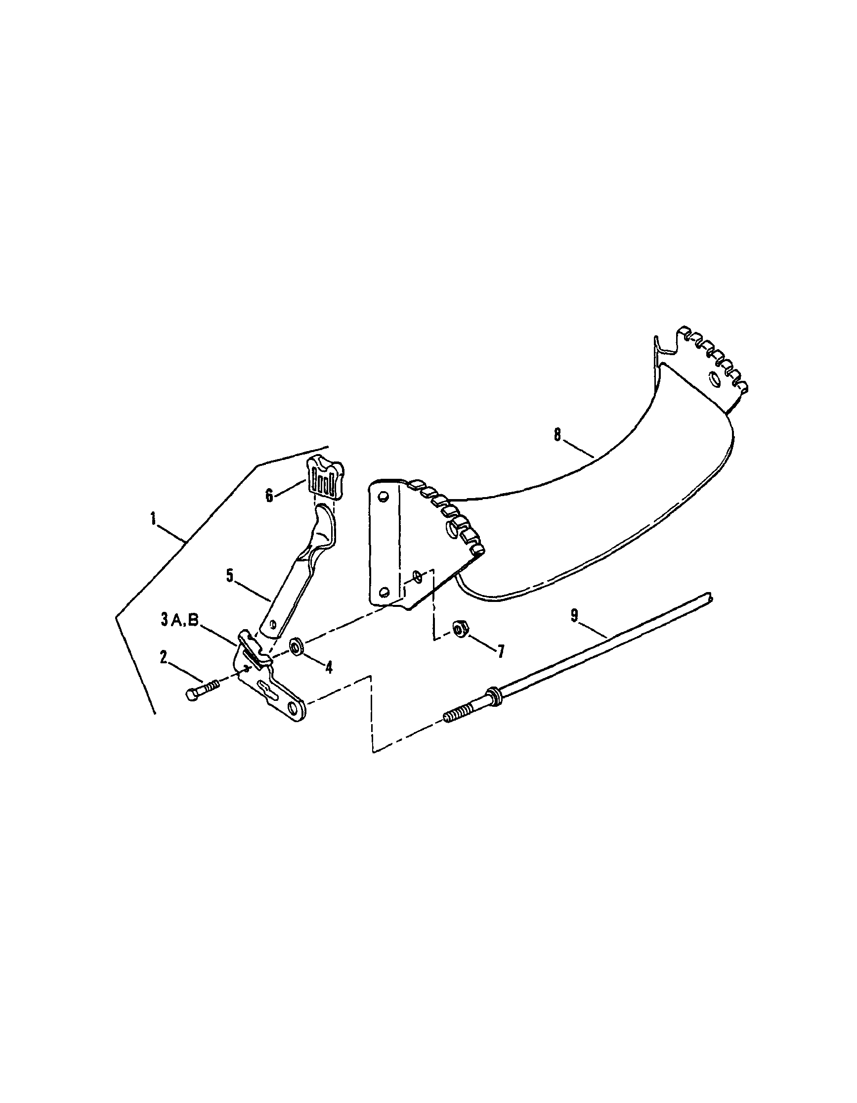 Front wheel bracket
