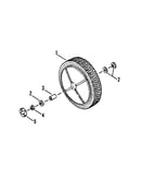 Front wheels