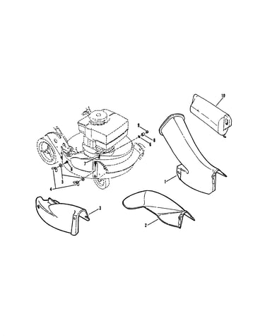 Side chute/adapter