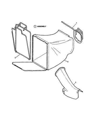 Grass bag-accessory