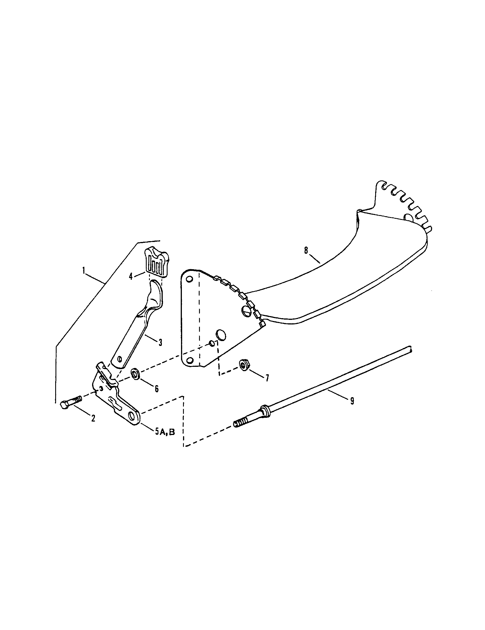 Front wheel bracket