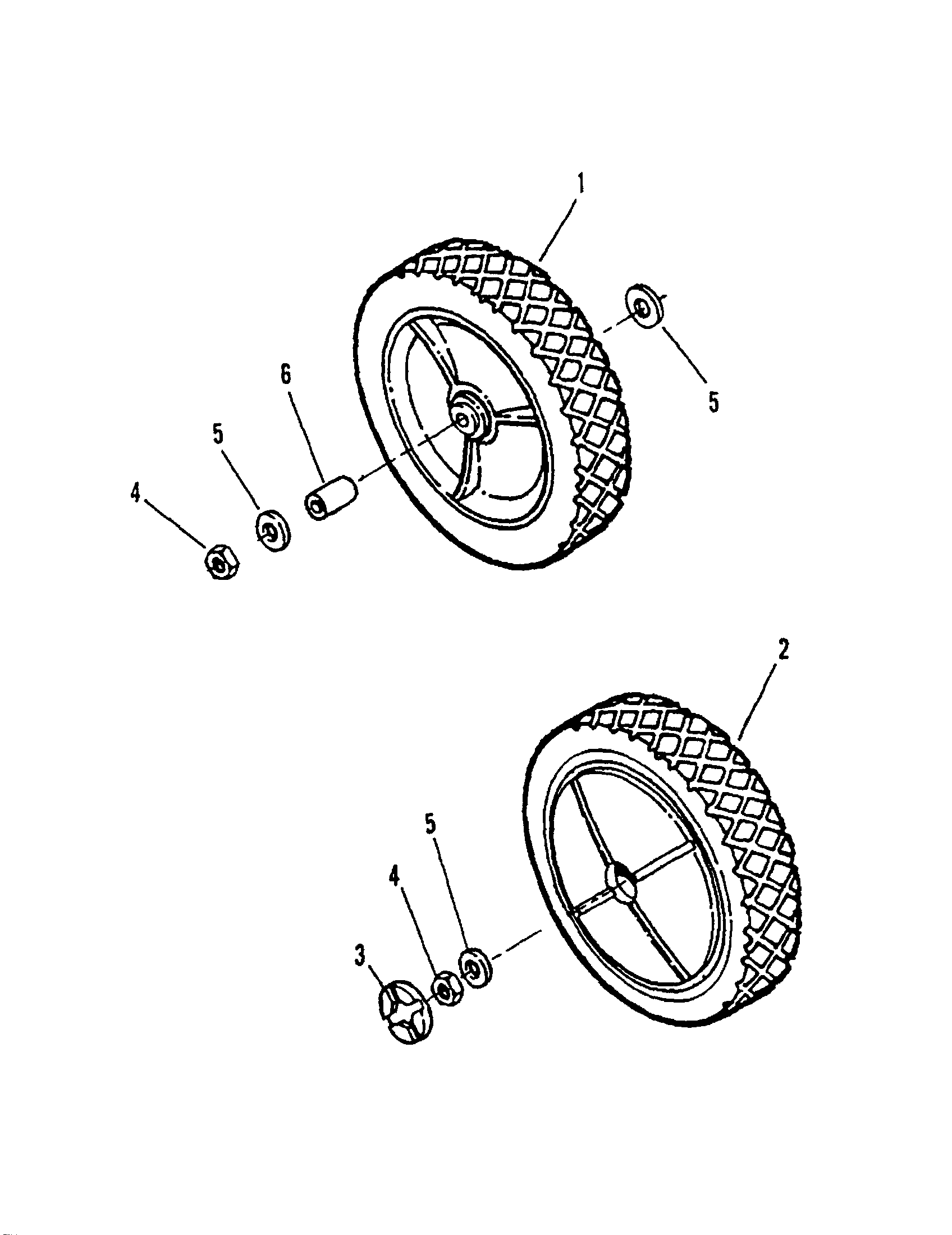 Rear wheel