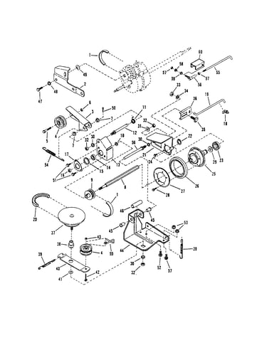 Drive system self-propelled