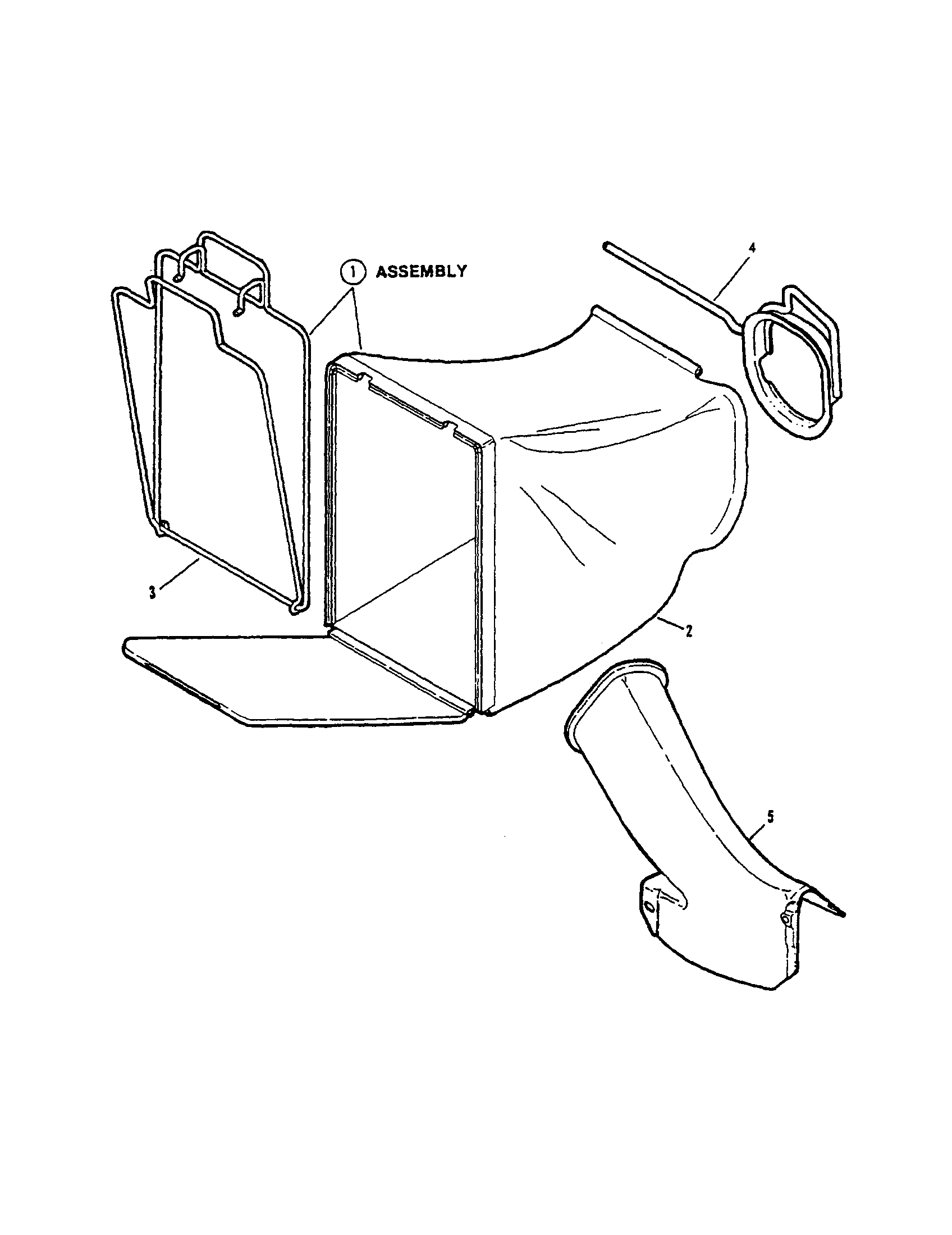 Accessory grass bag