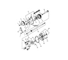 Snapper MR216015B tranmission (differential) diagram