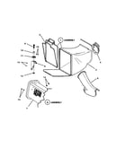 Grass bag (non-swivel wheel models)