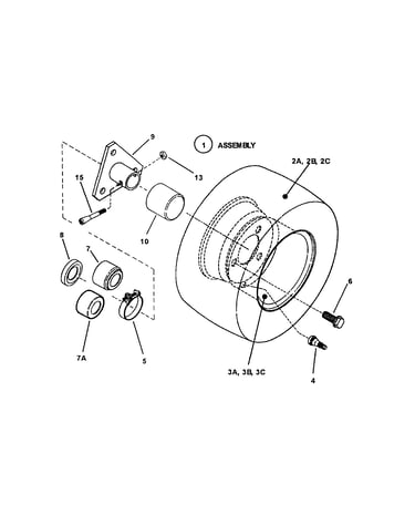 Wheels - rear right hand