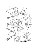 Cutting deck, deflector-28/33