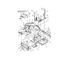 Snapper 3314520BVE rails/lift arms/cam lift diagram