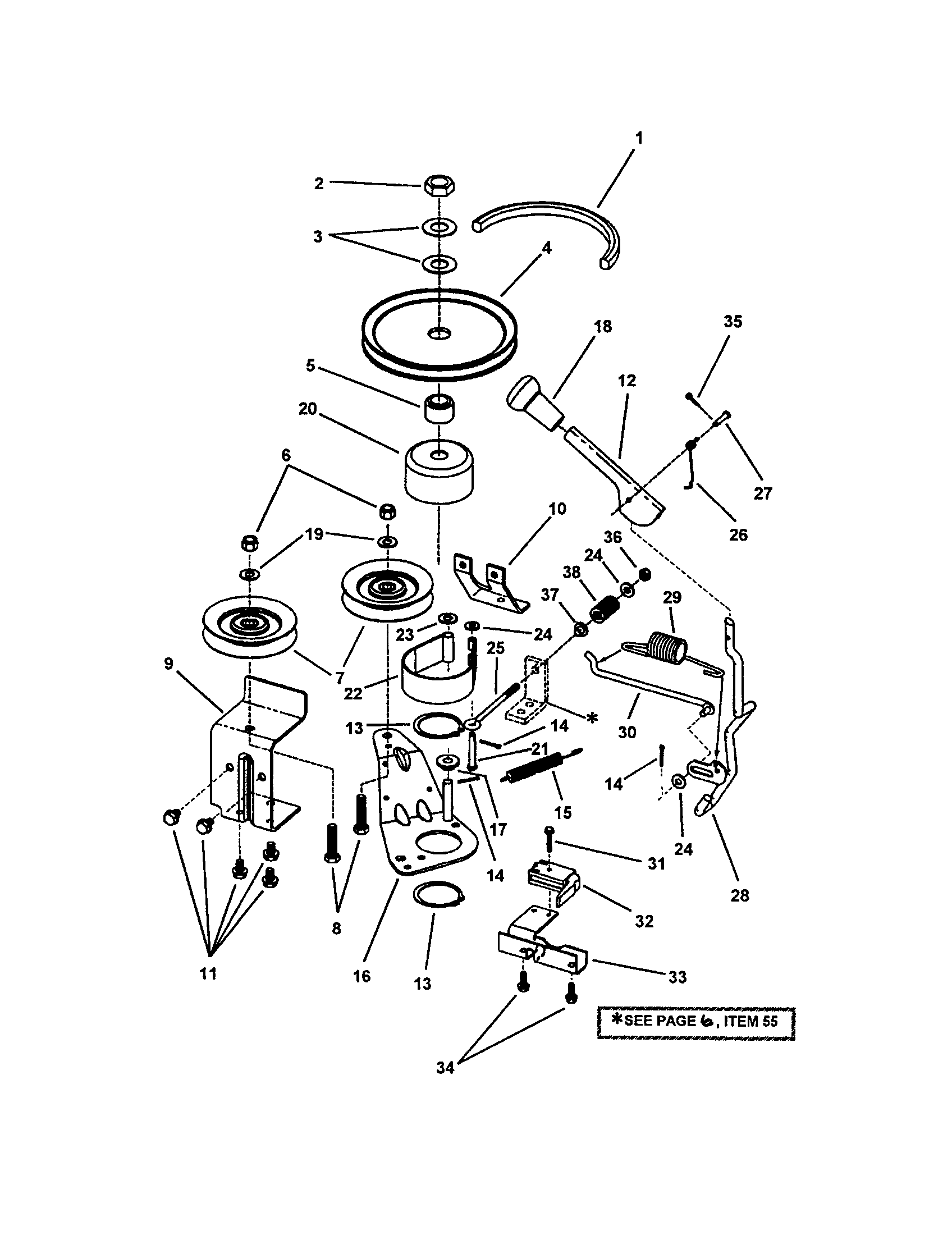 Belts/brakes/interlock