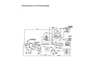 Snapper 3314520BVE wiring schematic diagram