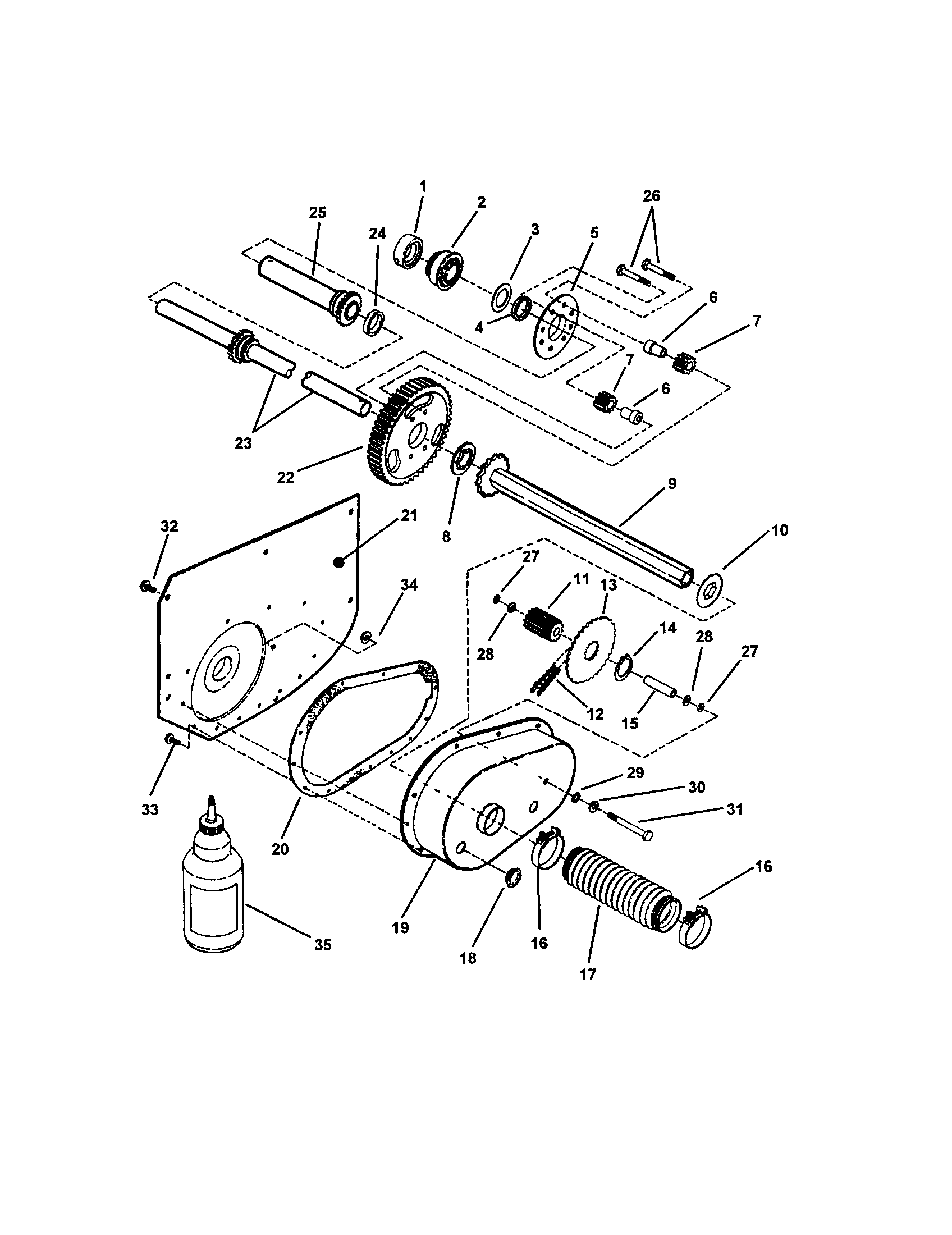 DIFFERENTIAL, R.H. FENDER