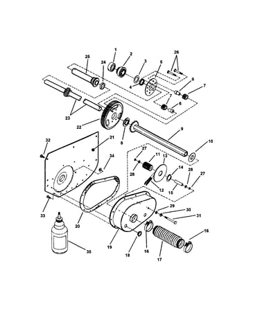 Differential, r.h. fender