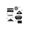 Snapper 421620BVE decals (part 3) diagram