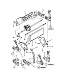 Rear wheel brackets, latches