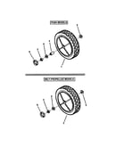 Rear wheels