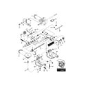 Snapper RP217018BVE drive system self-propelled diagram