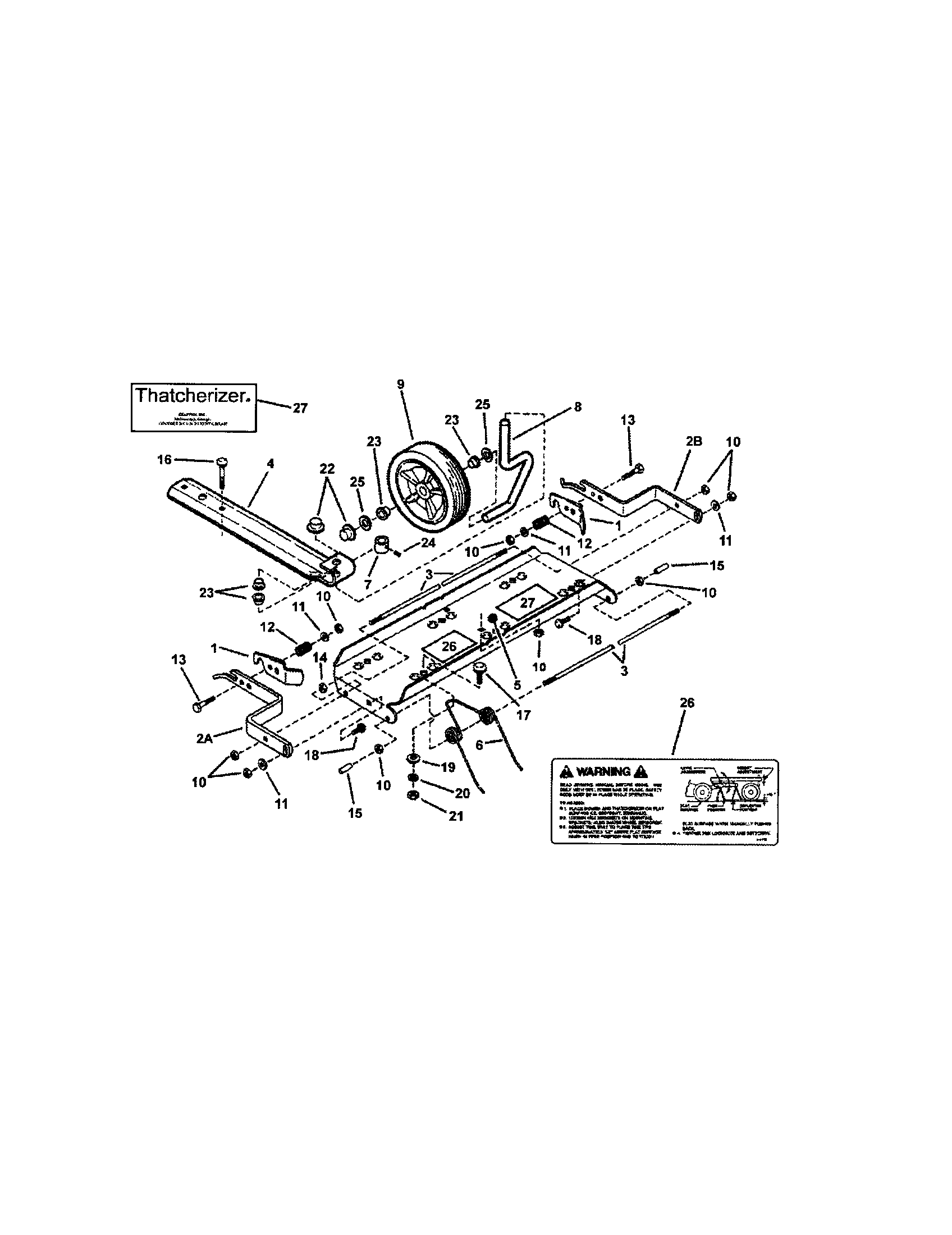 THATCHERIZER ASSEMBLY