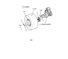 Snapper MZM2200KH drive tire/wheel assembly diagram