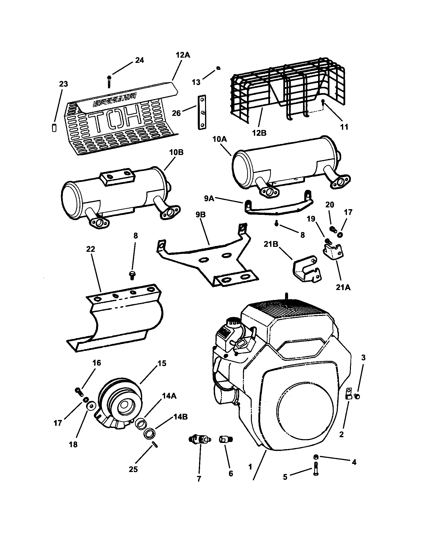 Engine sub-assembly