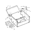 Upper chassis and seat latch assembly