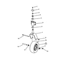 Caster wheel assembly