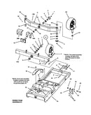 Lower chassis/caster wheel assembly