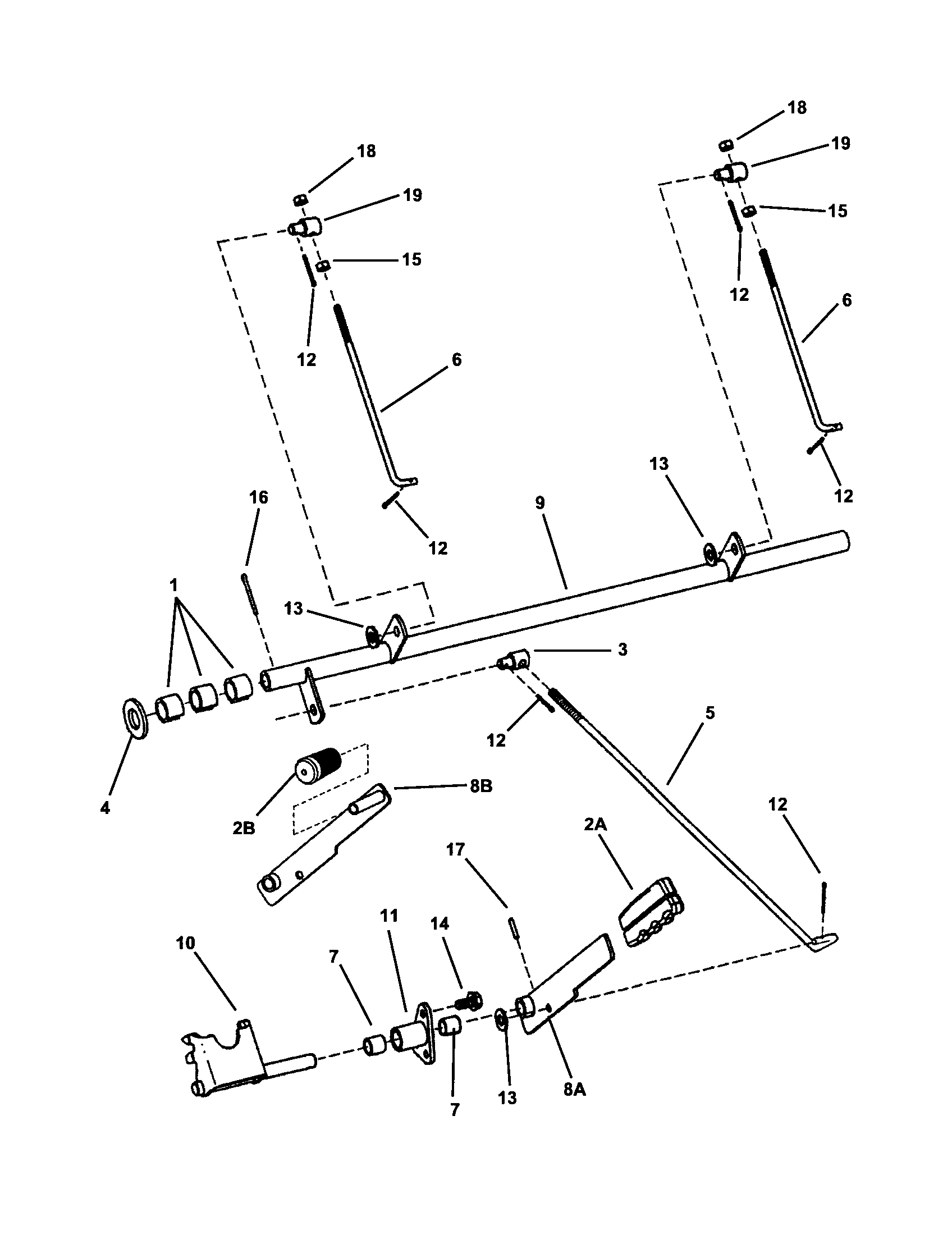 Parking brake assembly