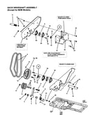Deck driveshaft assembly