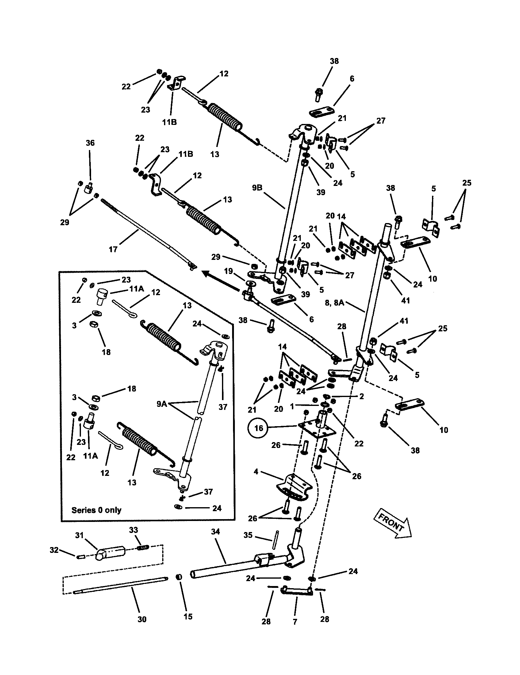 Deck lift system